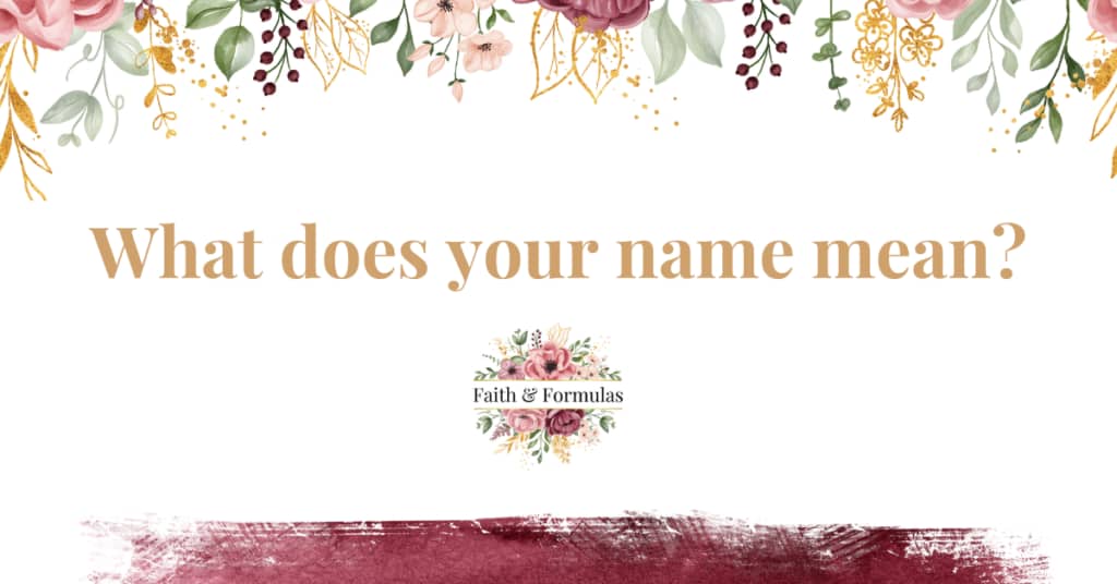 what does your name mean?