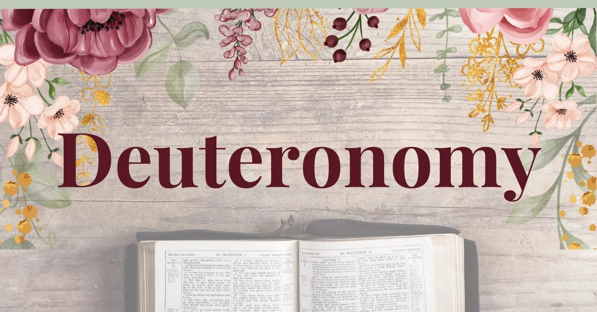 Deuteronomy: God's Amazing Final Instructions