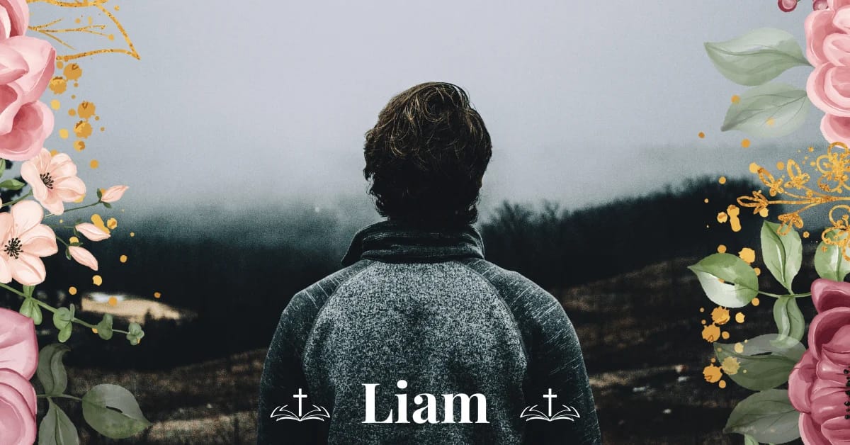 featured image for blog post about biblical meaning of the name liam