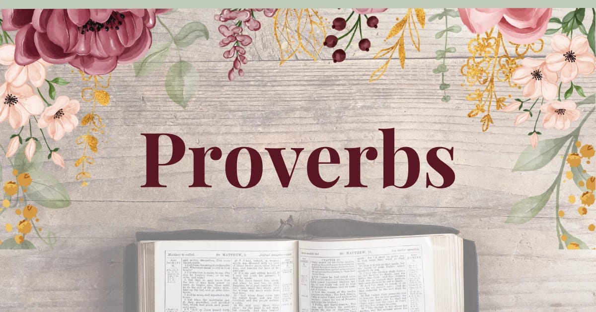 The Wonderful Book of Proverbs: Wisdom for Life and Living